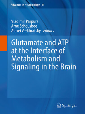 cover image of Glutamate and ATP at the Interface of Metabolism and Signaling in the Brain